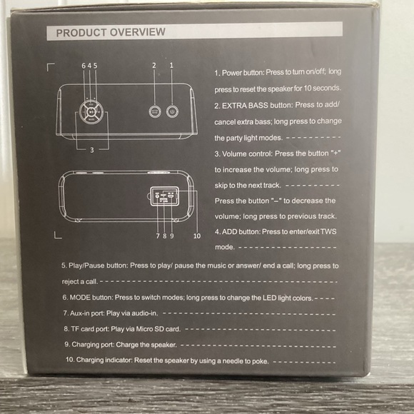 DOSS SoundBox Pro+ Bluetooth Speaker - Picture 8 of 8